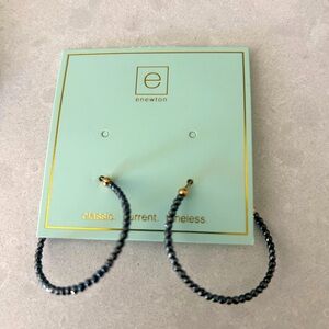 Enewton gemstone hoop earrings